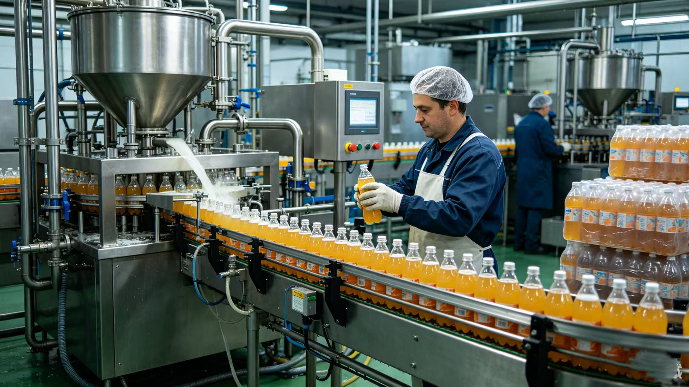Vidalı hava kompresörlerinin yiyecek ve içecek endüstrisindeki uygulamaları, avantajları ve standartları.